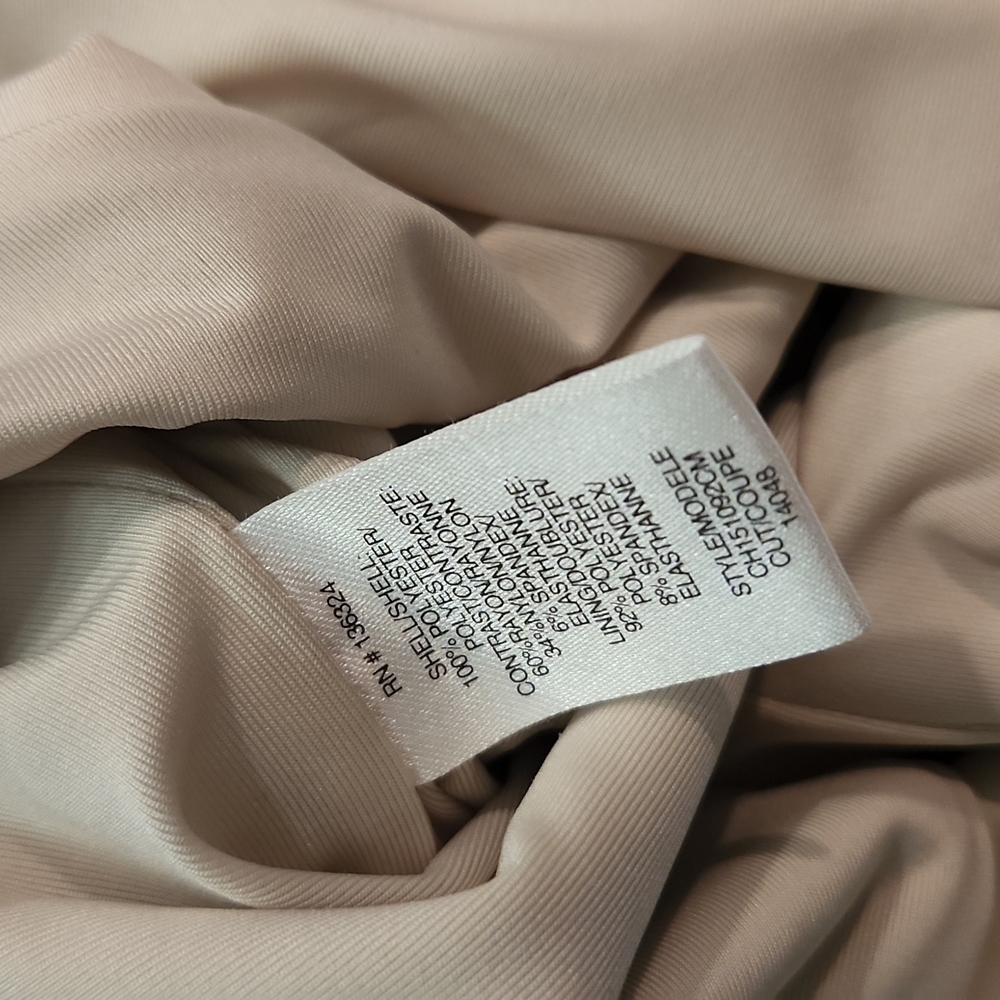 Halston Heritage Dress With Sheer Overlay - Picture 8 of 8